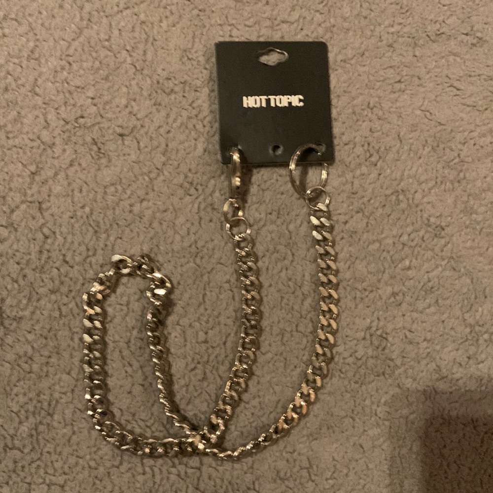 Wallet chain belt hook